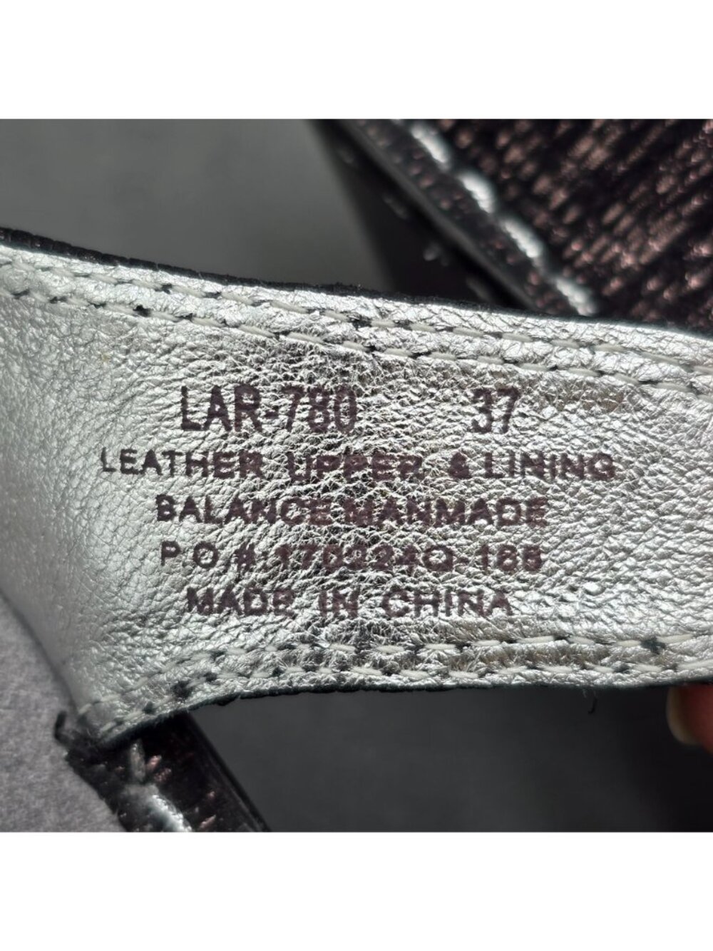 Alegria Lara Pewter Mosaic Wedge Sandals Size 37 T-Strap Comfort Slide - Picture 12 of 13